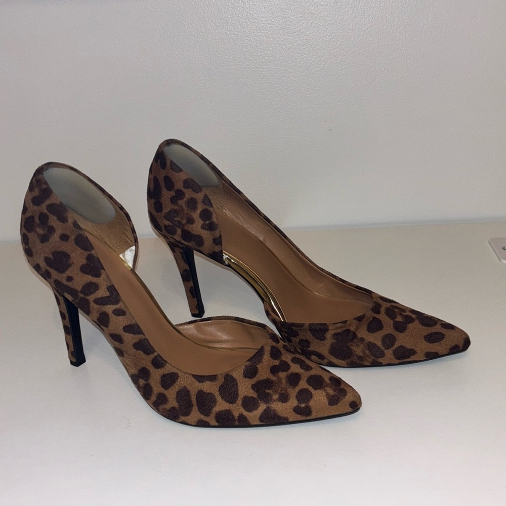 Mossimo Animal/Cheetah Print Heels Size 10